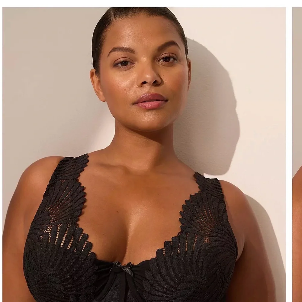 Lane Bryant Seriously Sexy Black Lace Bra - NWT!  (44DD) - Picture 2 of 14